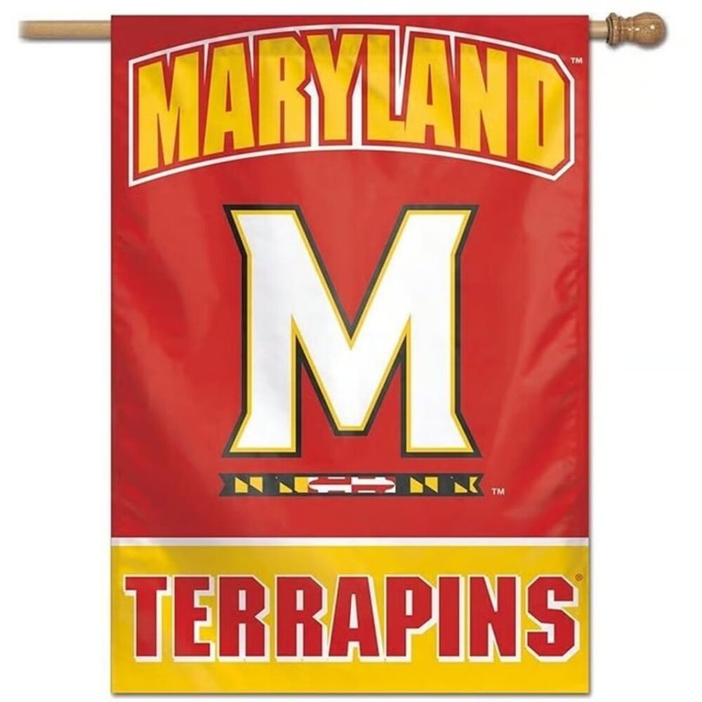 University of Maryland Terrapins Vertical Flag, 28" x 40"